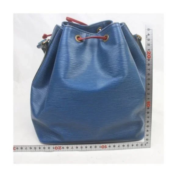 Louis Vuitton shoulder Bag Noe Blue epi - Picture 6 of 9